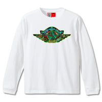 Shishimaru - Pow   Long Sleeve T-Shirt (WHITE)