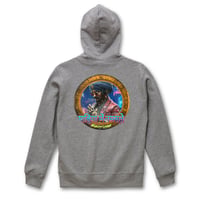 「アッサム吉岡のサイバーナマステ」HOODIE(GRAY)