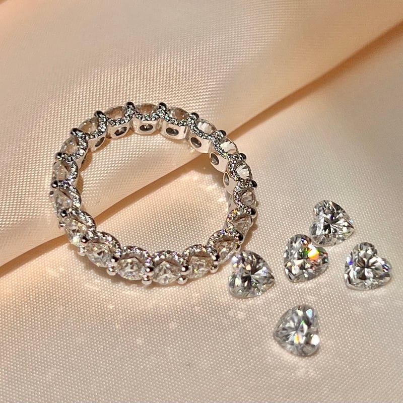 beautiful フルエタニティリング 約4ct K18ホワイトゴールド beautiful フルエタニティリング 約4ct K18ホワイトゴールド