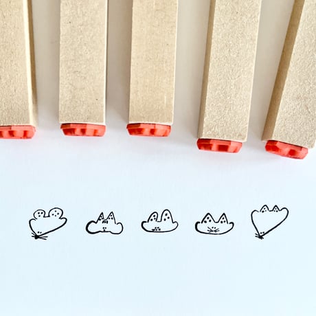 小さなはんこ【どうぶつ】