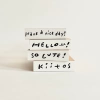 細長いはんこ【英文】