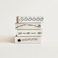 細長いはんこ【模様】