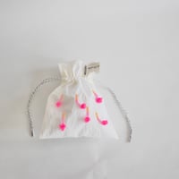 drop巾着【ピンク】