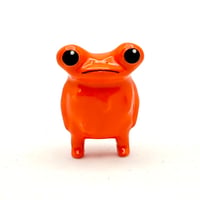STICKY FROG 2cm Carl figure Solid-orange