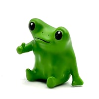 STICKY FROG Thumbs-up Carl matte green