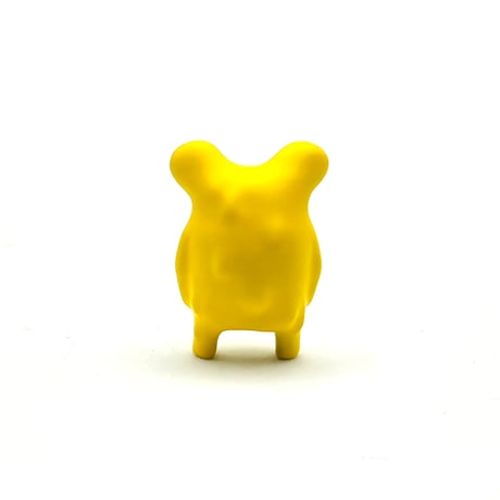 STICKY FROG 2cm Carl figure Solid-yellow
