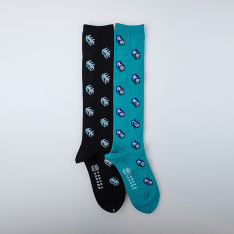 GARA SOCKS  [KUGURU] ハイソックス