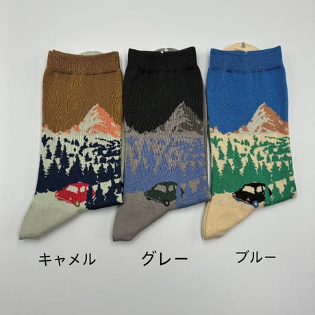 GARA SOCKS  [KURUMA]