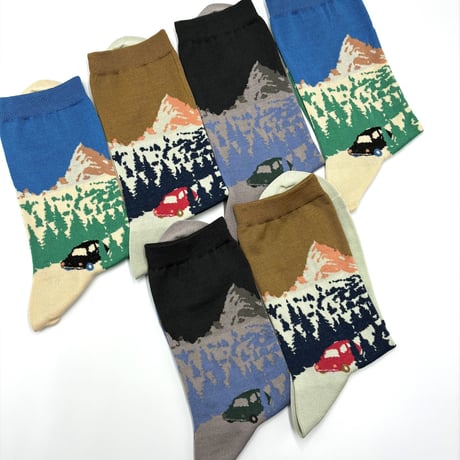 GARA SOCKS  [KURUMA]