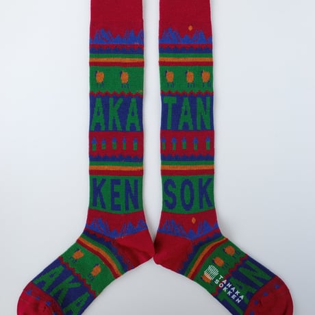 JACQUARD SOCKS  [TANAKA SOKKEN]