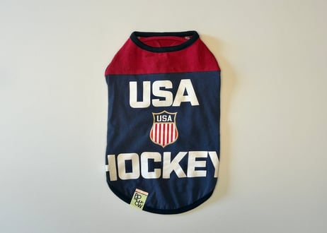 DogTee USA HOCKEY (S size)