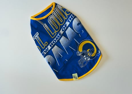 DogTee  ST.LOUIS RAMS (M size)