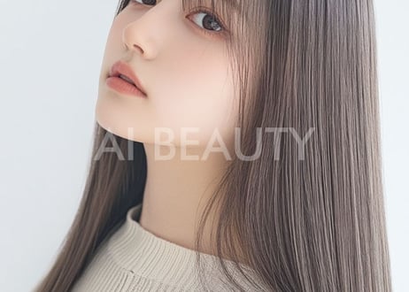 【ロング】ストレートヘアスタイル／1オーナー