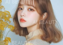 【ミディアム・ボブ】ハイトーンカラー／1オーナー