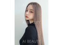【ロング】ストレートヘアスタイル／1オーナー
