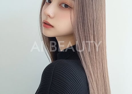 【ロング】ストレートヘアスタイル／1オーナー