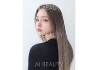 【ロング】ストレートヘアスタイル／1オーナー