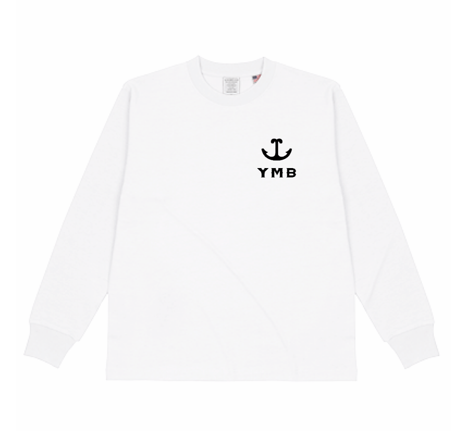 YMBロングT ホワイト Lサイズ | Yellow Monkey Brewing