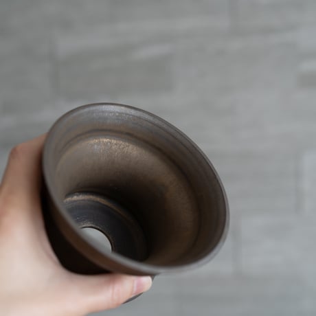 【定番の陶器鉢】青坊主 デイリーポット　Msize