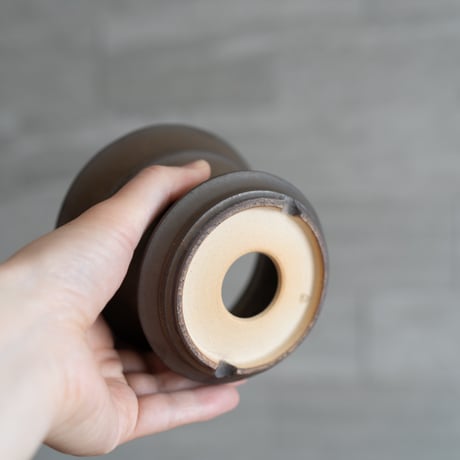 【定番の陶器鉢】青坊主 デイリーポット　Msize