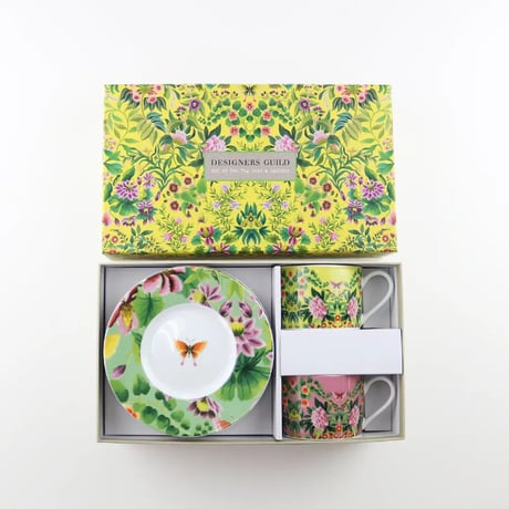 IKEBANA　ティーカップ＆ソーサー（2個セット）