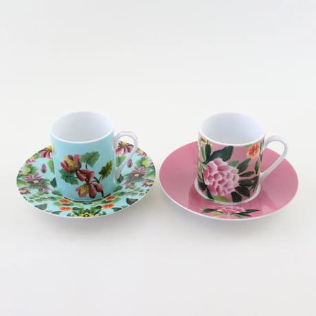 IKEBANA　エスプレッソカップ＆ソーサー（2個セット）