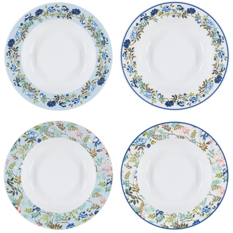 PORCELAINE DE CHINE　パスタプレート（4枚セット）