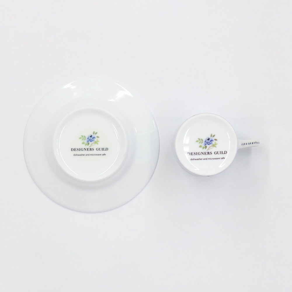 PORCELAINE DE CHINE エスプレッソカップ&ソーサー(2個セット PORCELAINE DE CHINE エスプレッソカップ&ソーサー(2個セット