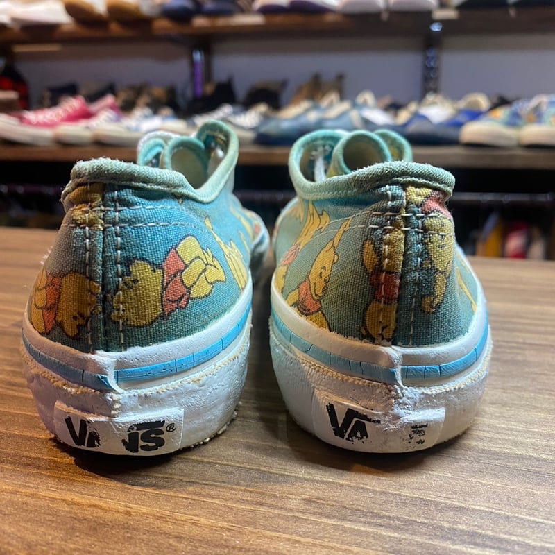 80s vintage VANS Disney オーセンティック プーさん 22 FS027