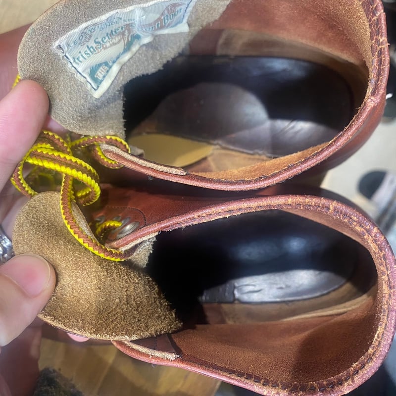 90s Vintage REDWING 8166 四角犬タグ アイリッシュセッター 8D 90s Vintage REDWING 8166 四角犬タグ アイリッシュセッター 8D