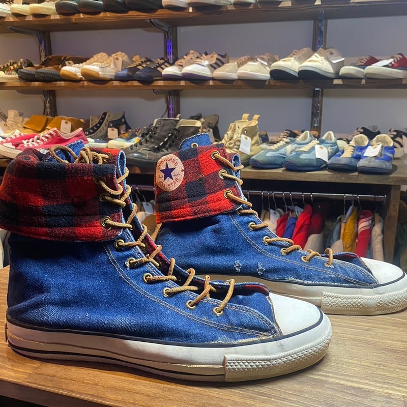 コンバーススニーカー、デニム CONVERSE】 コンバース AS DENIM ST HI オールスター デニム ST