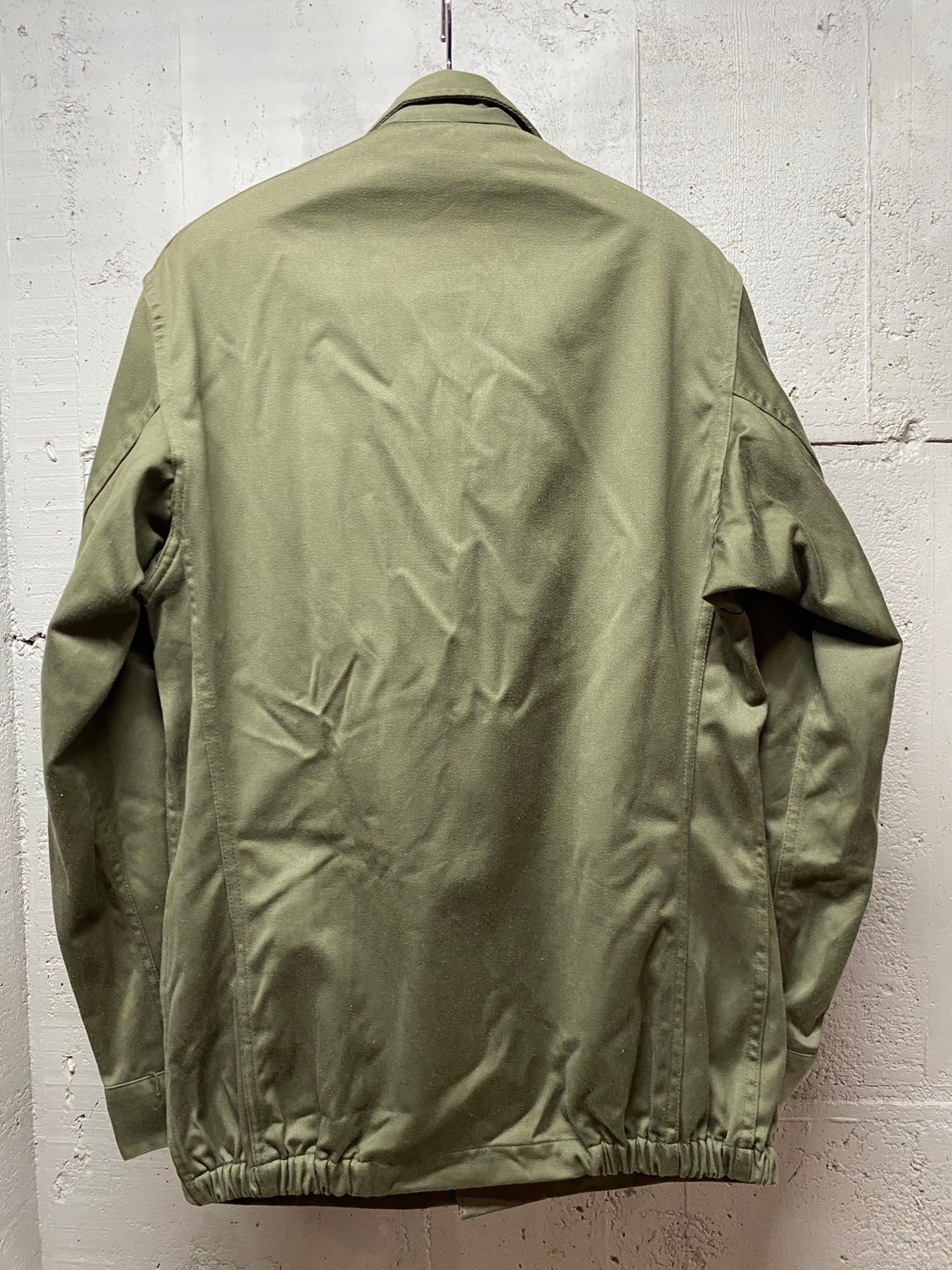 80s vintage フランス軍 ミリタリー ジャケットF2 4ポケット OD OS029
