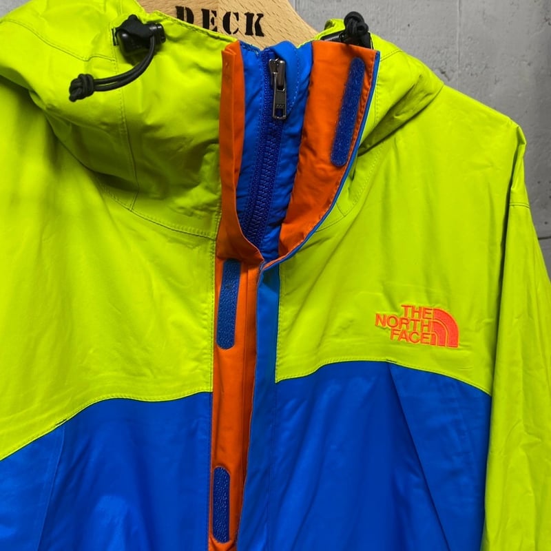 THE NORTH FACE マルチカラー ナイロンジャケット 蛍光色 M JS001 | DECK