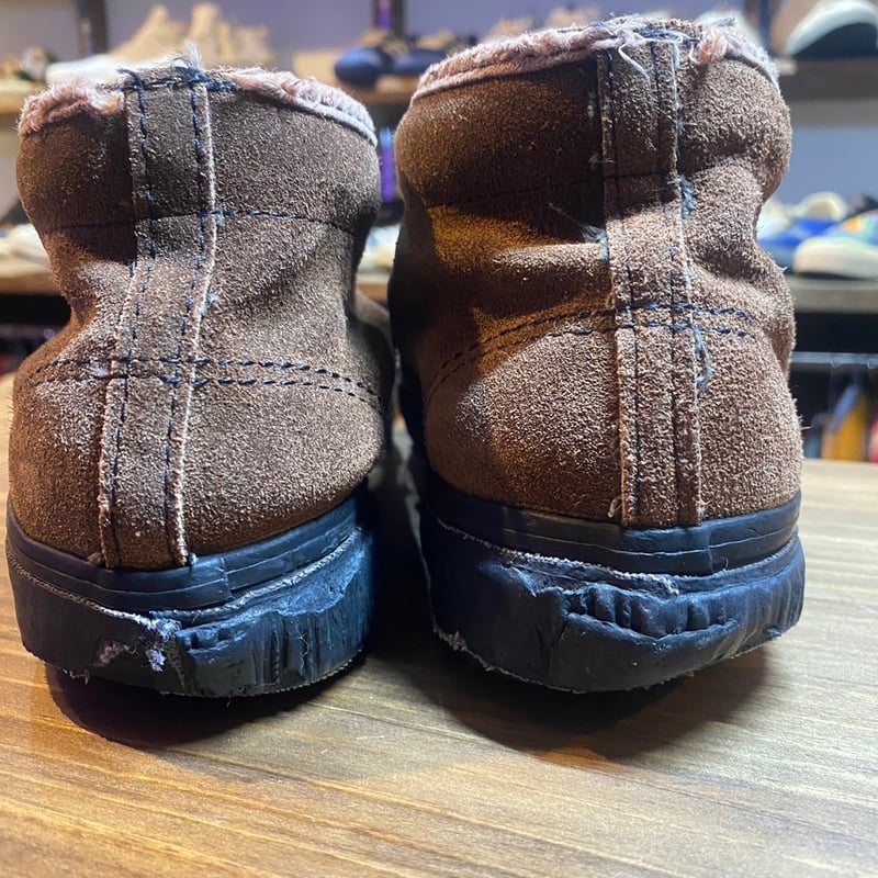 80s vintage VANS チャッカ スエード ブラウン USA製 レア FS029