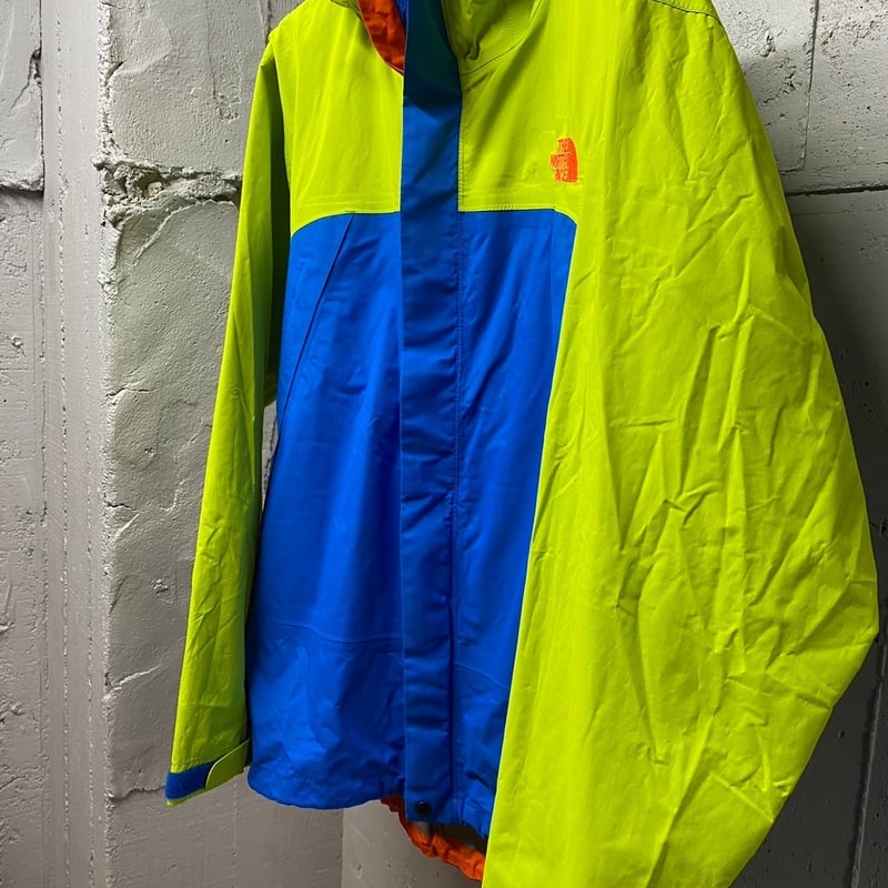 THE NORTH FACE マルチカラー ナイロンジャケット 蛍光色 M JS001 | DECK