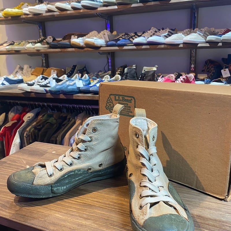90s vintage コンバース オールスター L.L.Bean ハイカット FS047 |