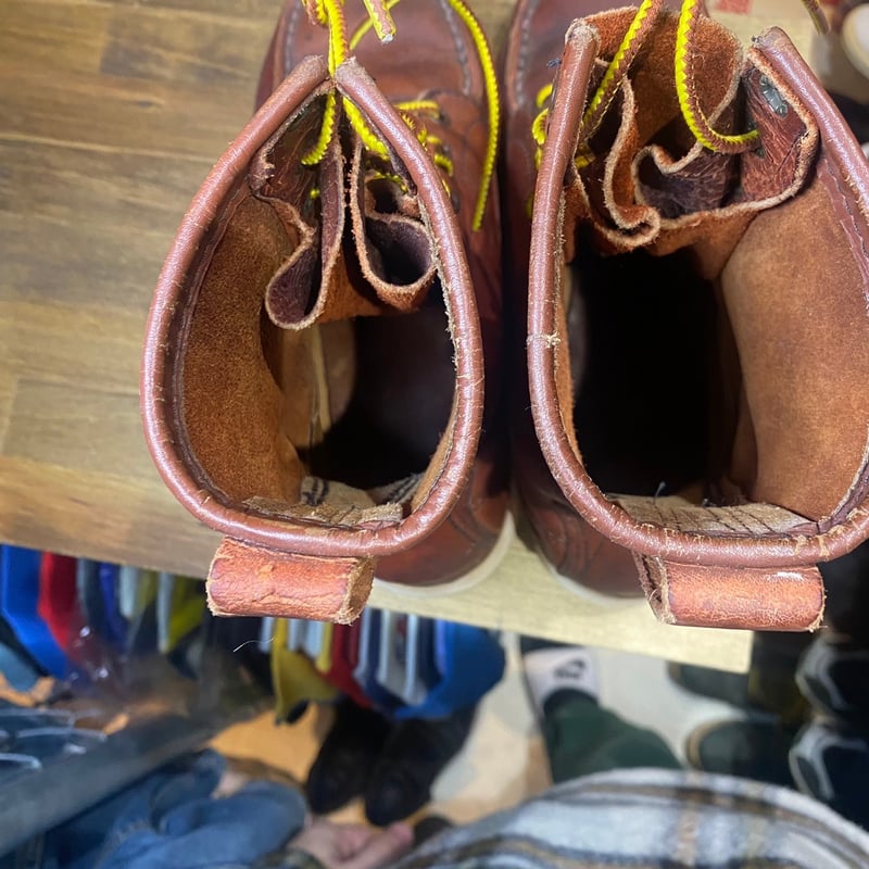 早い者勝ち❗️豪華20万カスタム❗️レッドウイング8173 犬タグ チェーンステッチ REDWING COLUMN NO.13 レッドウィング 90年代タグ 羽タグ編