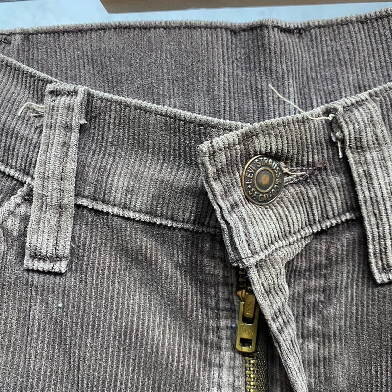 レア物 70's Levi's リーバイス 519 コーデュロイ ホワイト リーバイス 519 ベッドフォードコード ピケ コーデュロイ 白 (Levi's