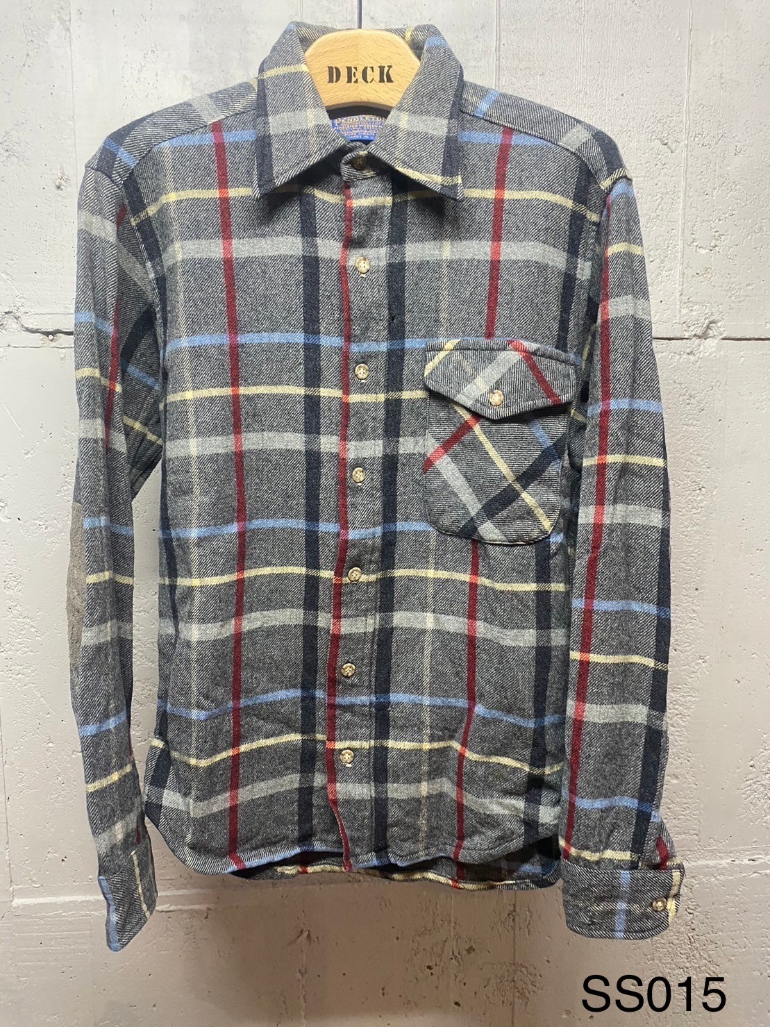PENDLETON 70s USA製 ウールシャツ エルボーパッチ XL 古着 PENDLETON 70s USA製 ウールシャツ エルボーパッチ XL 古着