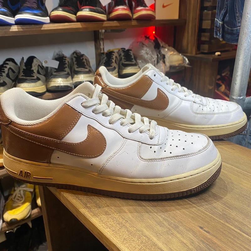 00s ヴィンテージ NIKE Air Force 1 low ホワイトブラウン