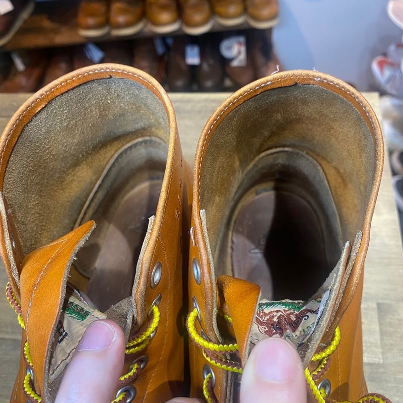 REDWING 9871 ゴールドラセットセコイア 復刻タグ アイリッシュ