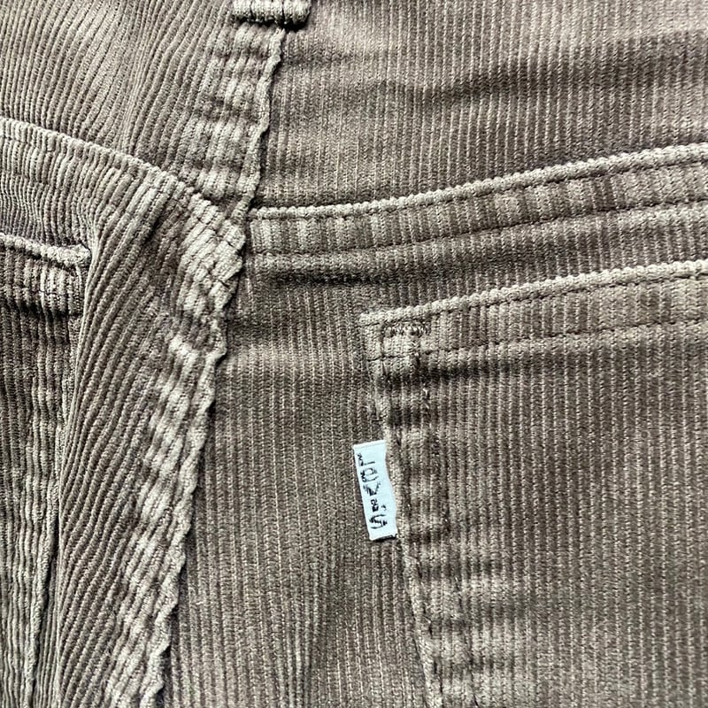 70s vintage LEVI'S 519 コーデュロイパンツ 白タブ PS055 | DECK