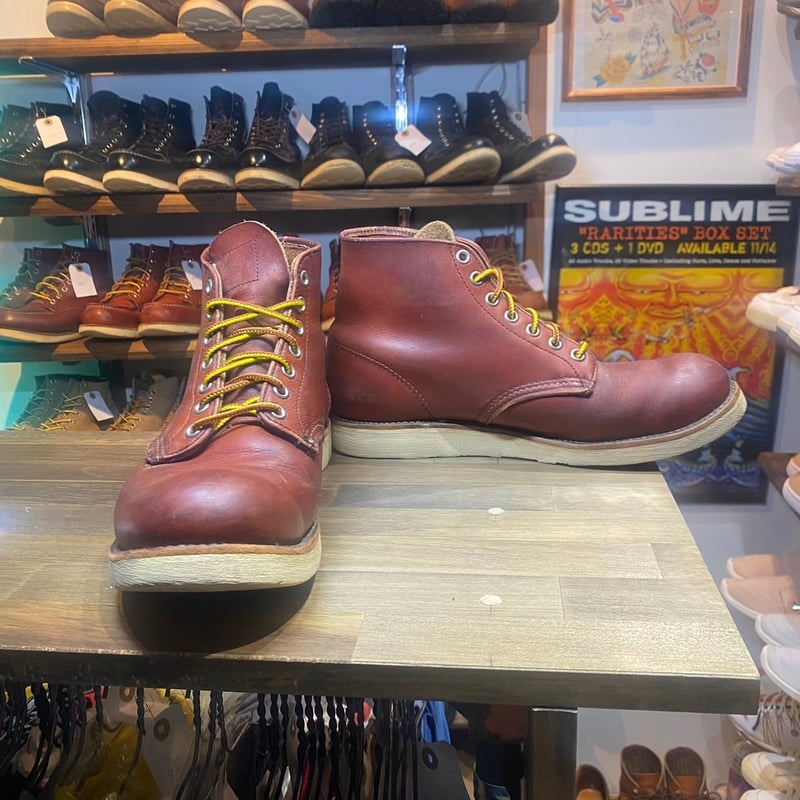 90s Vintage REDWING 8166 四角犬タグ アイリッシュセッター 8D 90s Vintage REDWING 8166 四角犬タグ アイリッシュセッター 8D