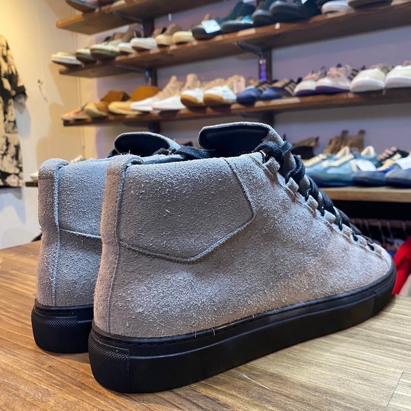 BALENCIAGA バレンシアガ マウンテンブーツ 未使用 スウェード グレー