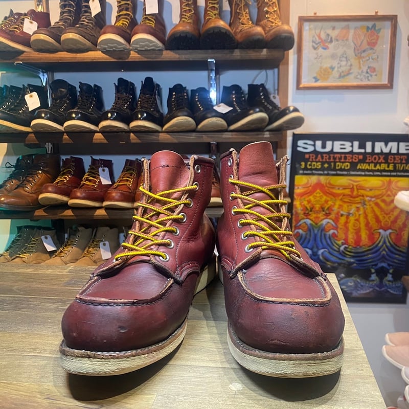 90s Vintage REDWING 8875 四角犬タグ アイリッシュセッター 8E 90s Vintage REDWING 8875 四角犬タグ アイリッシュセッター 8E