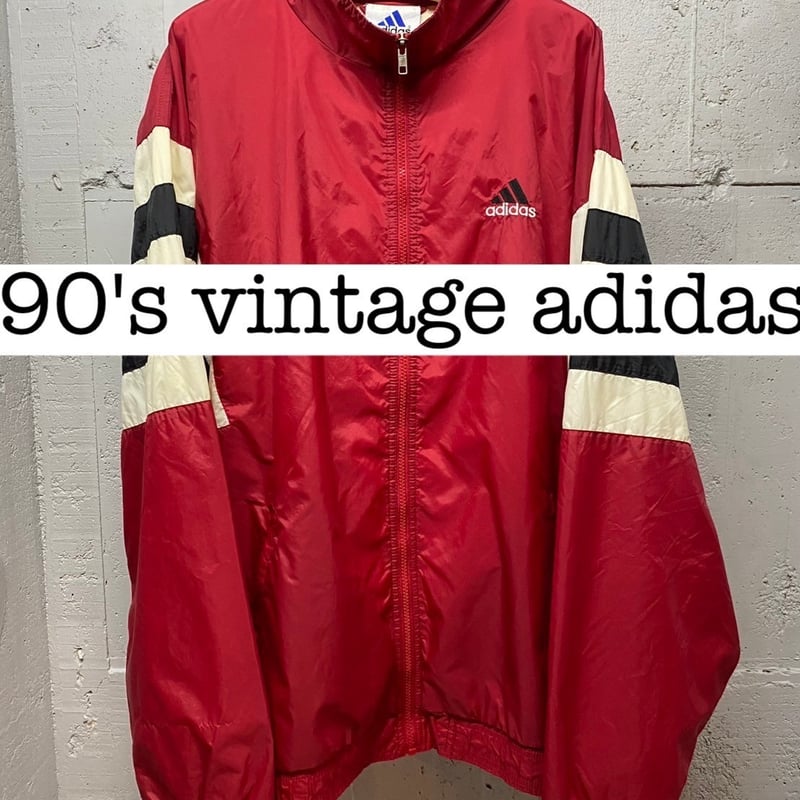 90s vintage adidas 万国旗タグ ナイロンジャケット XL JS021 | DECK 90s vintage adidas 万国旗タグ ナイロンジャケット XL JS021 | DECK