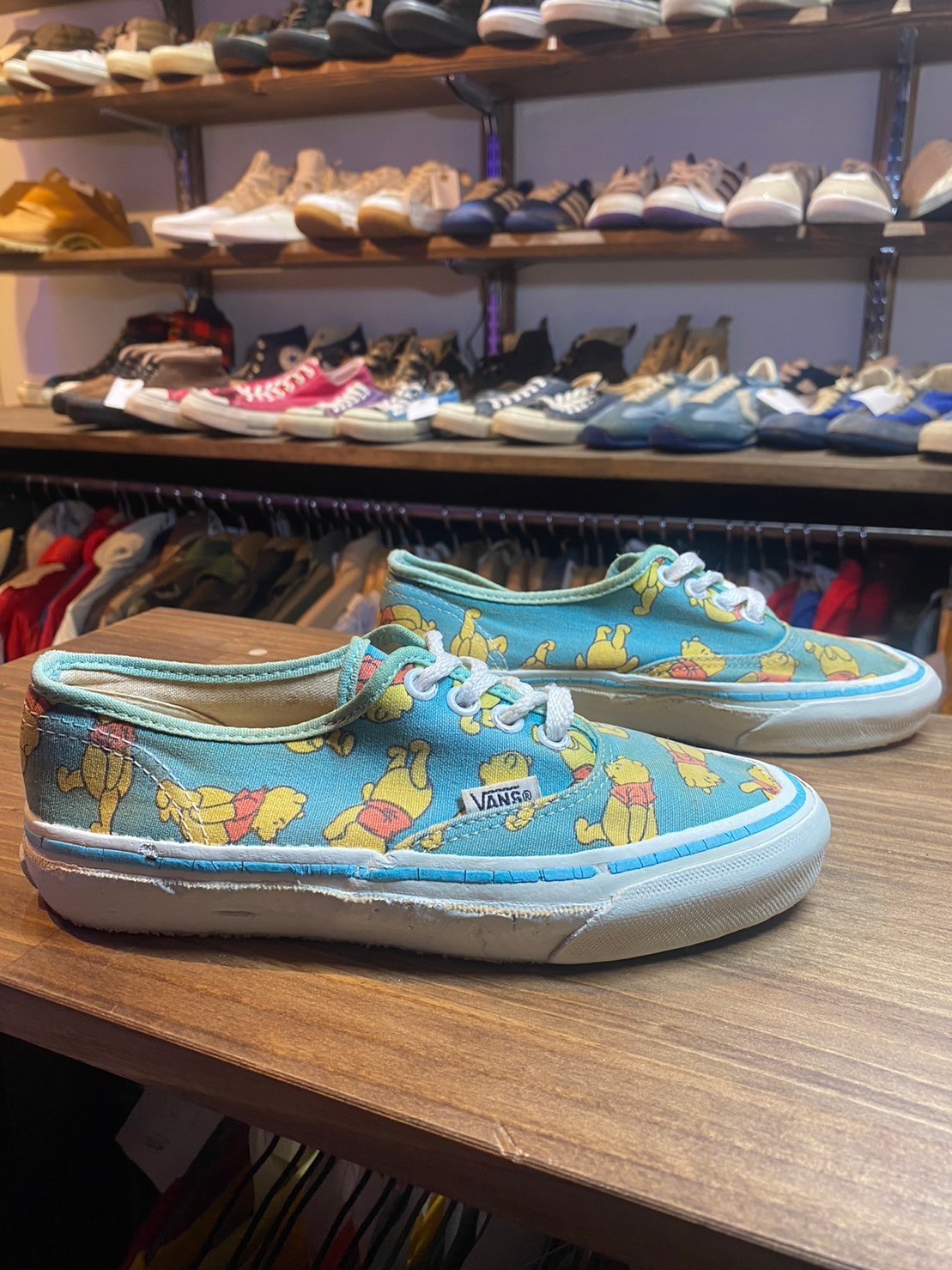 VANS　オーセンティック 70s80s90s 80s vintage VANS Disney オーセンティック プーさん 22 FS027