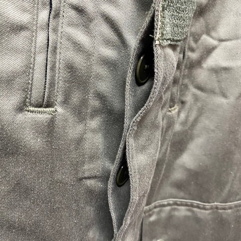 80s vintage フランス軍 ミリタリー ジャケットF2 4ポケット OD OS029