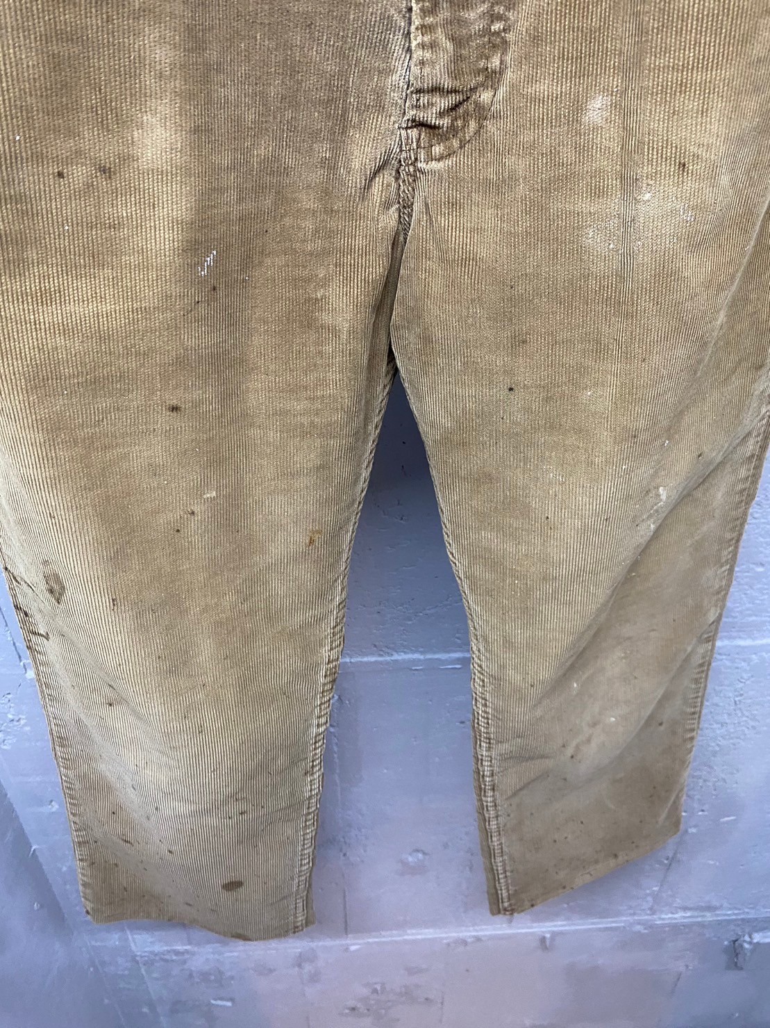 70s vintage LEVI'S 519 白タブ コーデュロイパンツ タロン PS052