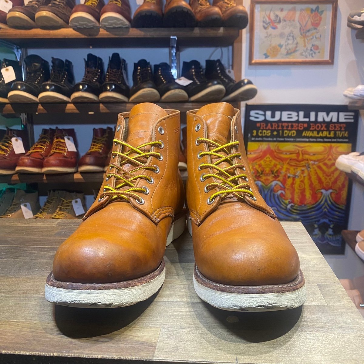 REDWING 9871 ゴールドラセットセコイア 復刻タグ アイリッシュ
